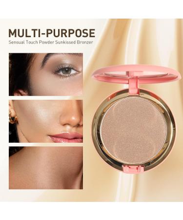 Shimmering Bronzer Powder - Highly Pigmented Highlighter & Contour | Natural Sun-Kissed Finish | Long-Lasting Lightweight Vegan Formula | #Childter #Lichter Bronzer 1g - Buy Online on GoSupps.com