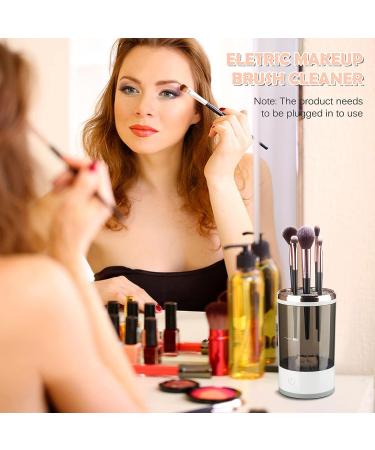 Electric Makeup Brush Cleaner Machine with Clean Mat - Ultimate Cosmetic Tool for Beauty Makeup Brushes - Ideal Gift for Women/Girls - Buy Online on GoSupps.com