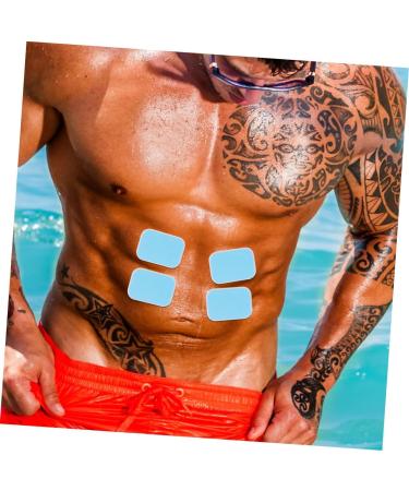 Solustre 40 STK Fitness Equipment Gel Pads for Abdominal Stimulators & Ice Hockey Helmets - Replacement Hydrogels & ABS Stickers - Buy Online on GoSupps.com