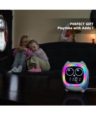 Itoma Addo Children's Alarm Clock | Sunrise/Sunset Simulation Bedside Lamp | White Noise Sleep & Wake Up Clock (ECHS912-2) - Buy Online on GoSupps.com