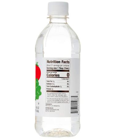 Happy Belly White Distilled Vinegar 16 Fl Oz | Kosher Certified | Amazon Brand - Buy Online on GoSupps.com