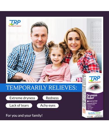 Natural Eyes Dryness Relief Eye Drops - Soothes and Hydrates Dry Eyes - Buy Online on GoSupps.com