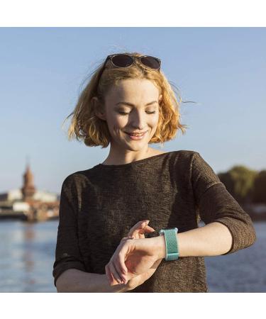 Pack 3 Nylon Loop Bands Compatible with Fitbit Versa 2  Fitbit Versa Lite  Fitbit Versa Band  Soft Adjustable Breathable Replacement Band for Women Men (Black Sand+Green+Blue) - Buy Online on GoSupps.com