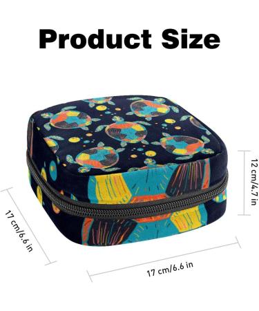 Women's Bond Storage Pockets Stillpad Holder - Bunte Turtle Bladder Beager Period Kit Bag - Feminine Product Bag for Girls - Buy Online on GoSupps.com