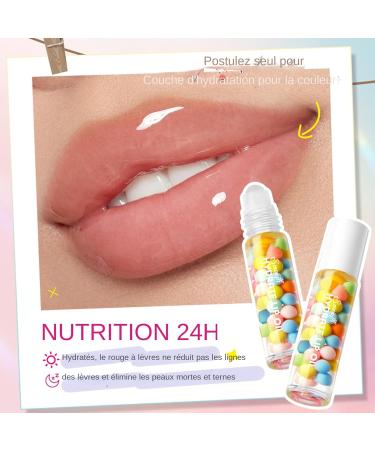 WJnflQN Moisturizing lip oil hydrating for very dry lips moisturizing oil for dry and chapped lips | Glossy natural non-sticky moisturizer 5 ml - Buy Online on GoSupps.com