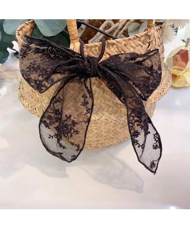 Stylish Bow Hair Ties & Accessories - Black & White Hair Jewelry for Women & Girls | International Shipping - Buy Online on GoSupps.com