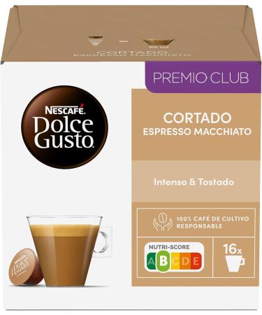  Nescafe Nescaf Dolce Gusto Cortado Espresso Macchiato 16 Capsules - Buy Online on GoSupps.com