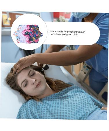 6pcs Washable Menstrual Cloth Panty Liner Set - Durable & Portable Women's Period Pads - Buy Online on GoSupps.com