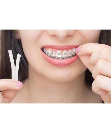 Carmel Orthodontic Wax with Vitamin E, Aloe Vera & Mint - Pack of 12 Relief Wax for Braces and Dental Appliances - Buy Online on GoSupps.com