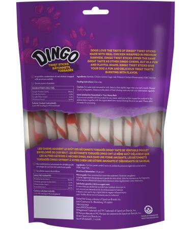 Dingo Twist Sticks 40ct 7oz 200g - Buy Online on GoSupps.com