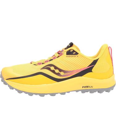 Saucony Peregrine 12 Women's Trail Running Shoe - Size 8, Vizigld/Vizired - Buy Online on GoSupps.com