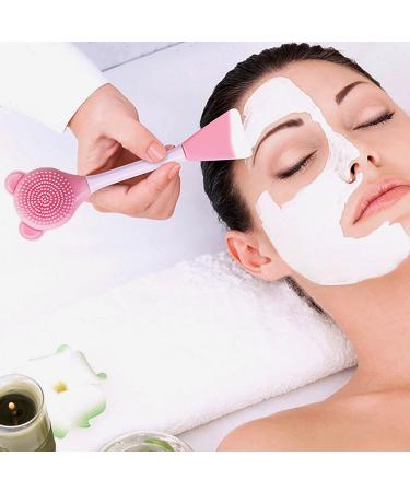 JCUGSBS 2 in 1 2 Piece Facial Brush Silicone Face Cleansing Brush with Face Brush and Exfoliating Face Brush Effective Facial Cleansing - Buy Online on GoSupps.com