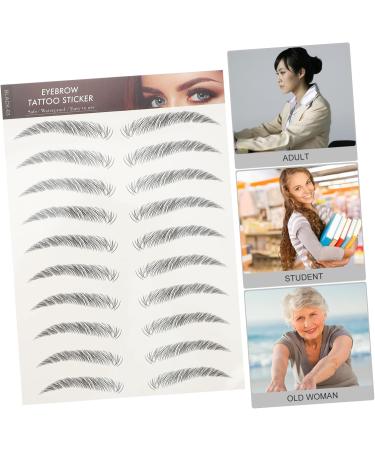 NOLITOY 96 Pcs Eyebrow Stickers Water Proof Stickers Cejas -like Eyebrows Stickers Artificial 4d Post - Buy Online on GoSupps.com