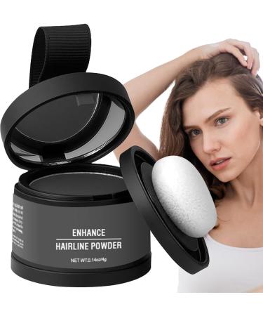 Hair Powder Hair Powder for Women Touch-Up Powder Applicator Included Waterproof and Long Lasting Hair Concealer Grey Cover Shading Tool for Instant Look dark grey - Buy Online on GoSupps.com