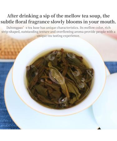 XIXICHA Dahongpao Oolong Tea 4.23oz - Premium Chinese Wuyi Mountain Big Red Robe Loose Leaf Tea | Strong Floral Fragrance - Buy Online on GoSupps.com