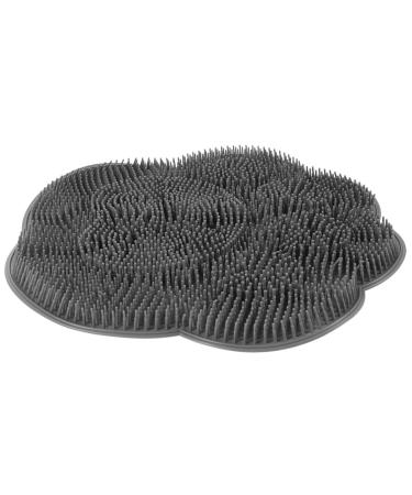Ipetboom Exfoliating Foot Scrubber for and Bath Nonslip Mat Foot Brush Scrubber for Foot Care