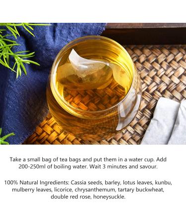 150G (5Gx30 Counts) Flower Tea Independent Counting Easy To Carry Herbal Tea Floral Tea Household Drinking Tea for Daily Work and Gifts for Family and Friends - Buy Online on GoSupps.com