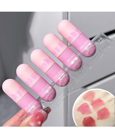 Mini Pills Liquid Lipstick Set - 5 Matte Capsule Colors | Long Lasting Waterproof Velvet Lipsticks | International Shipping Available - Buy Online on GoSupps.com