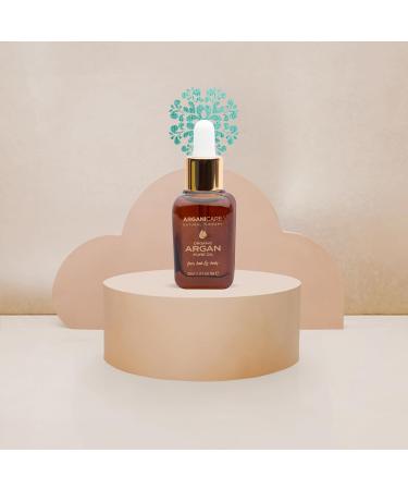 ARGANICARE Organic argan oil 3in1 for hair body and face 30 ml - Buy Online on GoSupps.com