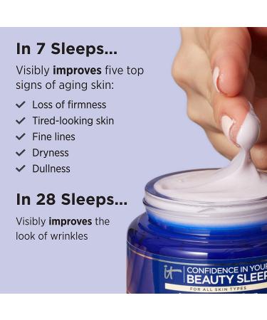 IT Cosmetics Confidence in Your Beauty Sleep Night Cream - Anti-Aging, Hydrating, 2.0 fl oz - Buy Online on GoSupps.com