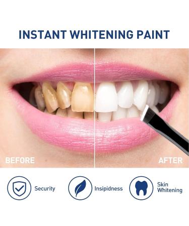 2pcs Professional Teeth Whitening Paint for Brightening & Stain Removal - 5ml Dental Care - Buy Online on GoSupps.com