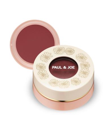 Paul & Joe Gel Blush  Bright and Buildable Blush Makeup  Water-Based Gel Makeup Blush with Hydrating Oils for Dewy  Radiant Finish  Garnet and Wine Red Cheek Tint  05 Sommeliere  0.71 oz