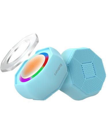 REDMARA OCTO Sonic Face Brush with Hot Massager - Silicone Exfoliator for Clean Pores & Glowing Skin (Blue) - Buy Online on GoSupps.com