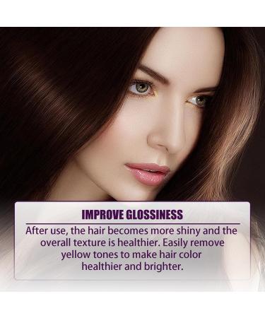 Hair Mask For Deep Repair Collagen Hair Mask Purple Hair Mask Hair Care Deep Smoothing Hair Mask Intense Hydration For Dry And Damaged Hair (1PC) - Buy Online on GoSupps.com