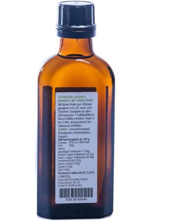 Organic Mouth Oil with Herbs - 100ml | Holistic Harmony Inspired by Hildegard von Bingen - International Shipping Available - Buy Online on GoSupps.com