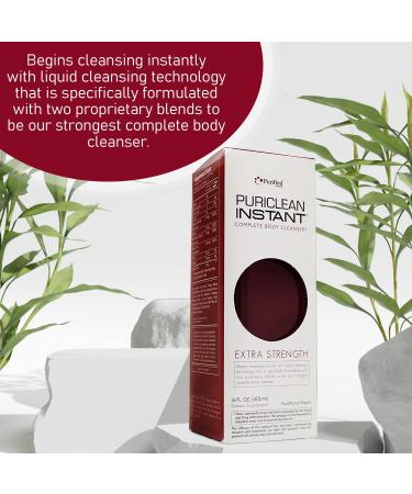 Puriclean 16oz Instant Acting Detox Liquid - Same Day Extra Strength Cleanse - Fast Flush Cleansing - Fruit Punch Flavor - Buy Online on GoSupps.com