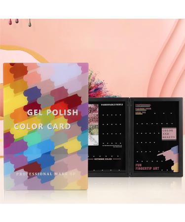 Nail Color Chart Book | Stylish Nail Polish Display for Salons & Manicure Shops - Perfect for Women & Girls - Buy Online on GoSupps.com