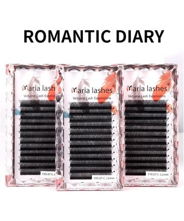 Y Shape Eyelashes 0.05/0.07 YY Type V Lashes Extension W Salon Makeup Naturally Soft D Curl Mix Mink Cilios Beauty - Buy Online on GoSupps.com