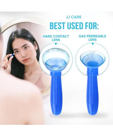 JJ CARE Contact Lens Applicator - 4 Pack Suction Tool for Hard Lenses | Silicone Remover for Gas Permeable Contacts - Buy Online on GoSupps.com