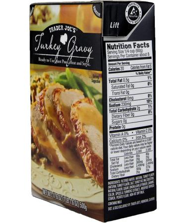 Trader Joe's Turkey Gravy 17.6 Oz. - Set of 3 Boxes - Buy Online on GoSupps.com