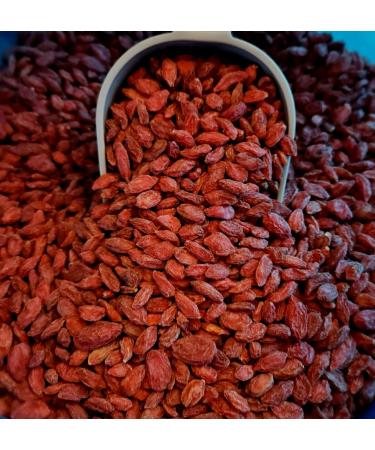 Organic Goji Berries Raw 100% Natural (1kg) - Buy Online on GoSupps.com