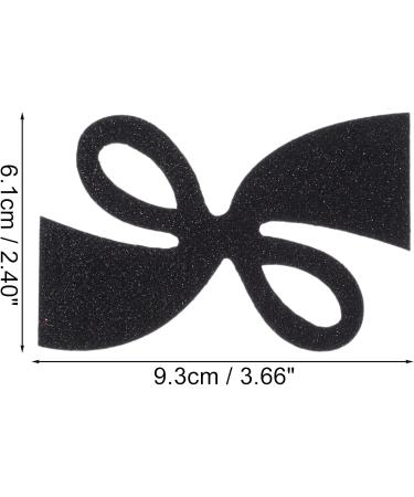 VOCOSTE Hair Pads Ribbon Shape Hair Pad Bangs Patch for Women Black - Buy Online on GoSupps.com