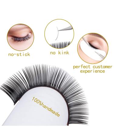 Eyelash Extension 0.15 CC Curl Mink | Classic Faux Mink Individual Lashes | 8-15mm Mixed Tray for Salon Use - Buy Online on GoSupps.com