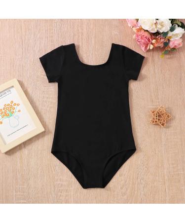 Vivifayee Girls Long Sleeve Leotard for Ballet Dance & Gymnastics, Size S (8-10 Years) - Black - Buy Online on GoSupps.com