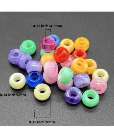 406 Pcs Hair Beads Set for Kids | Pony Beads, Elastic Bands, Quick Beader, Rattail Comb | Girls Hair Braids Kit - Buy Online on GoSupps.com