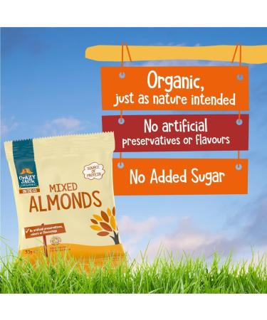 Crazy Jack organic Mixed Almonds (30g x 36 pack) 30g (36 Pack) - Buy Online on GoSupps.com