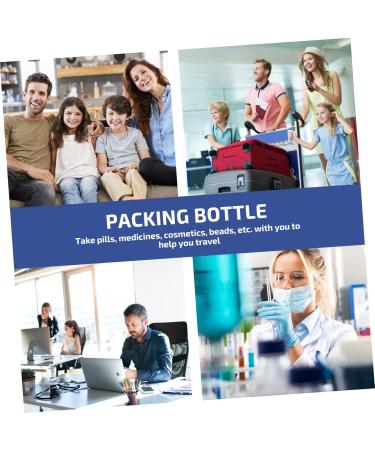 Buy Baluue 20-Piece Empty Travel Bottles - Transparent Storage & Sample Containers for Soap & Liquids - Buy Online on GoSupps.com