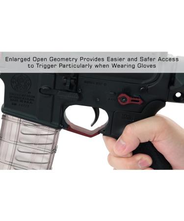 UTG Oversized Trigger Guard - Matte Red | Top Quality & Easy Installation - Buy Online on GoSupps.com
