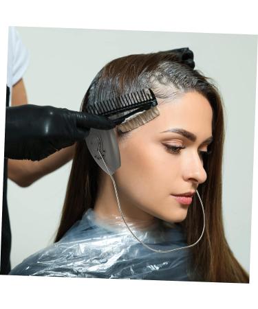 Baked Oil Silicone Hair Dye Cap 2pcs with Ear Protectors - Black 20X14.2CM - Buy Online on GoSupps.com
