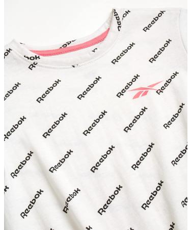Reebok Girls' 2-Pack Short Sleeve Fashion Tee Kids Clothing, Strawberry Pink/White, Size 8-10 - Buy Online on GoSupps.com