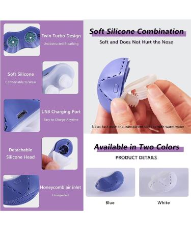 Mini Electric Anti Snoring Device | USB Rechargeable | Improve Breathing | Blue | 60 x 25.2 x 39mm - Buy Online on GoSupps.com