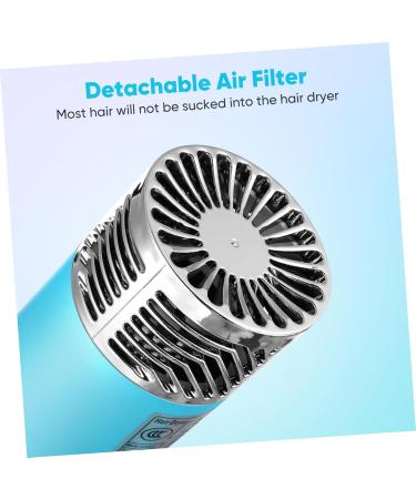 CANIGHT Foldable Hair Dryer Travel Hairdryer Foldable Hair Dryer for Curly Hair Diffuser Brushless Motor - Buy Online on GoSupps.com