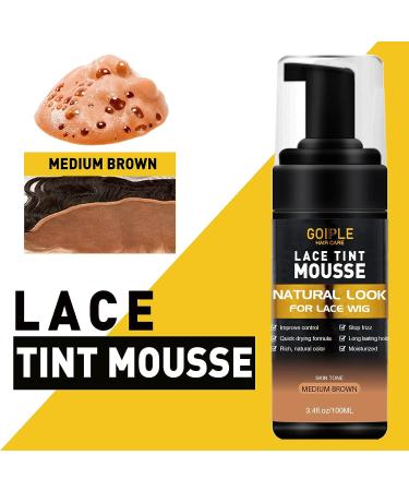 Lace Tint Melting Hair Mousse for Women Hair Wigs - Mocha Medium Brown - Buy Online on GoSupps.com