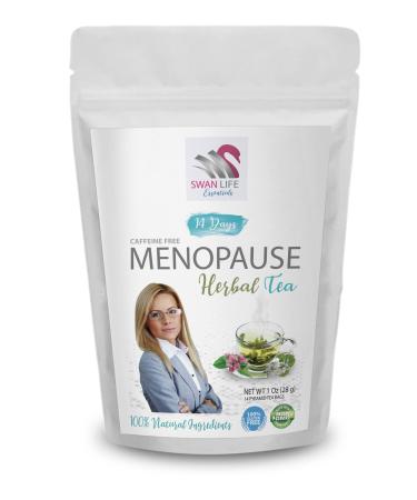 Herbal balance for women - MENOPAUSE HERBAL TEA 14 DAYS - Menopause relief for women Menopause support tea Menopause relief tea Black Cohosh Cinnamon Chip Licorice Root herbal tea for women