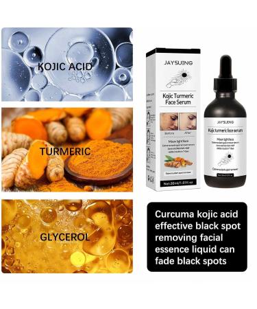  Hongjingda Turmeric - Liquid Dark Spot Removal | 1.01 FL oz Rejuvenating Skin Care for Women Moisturizes Dull and Dry Skin - Buy Online on GoSupps.com