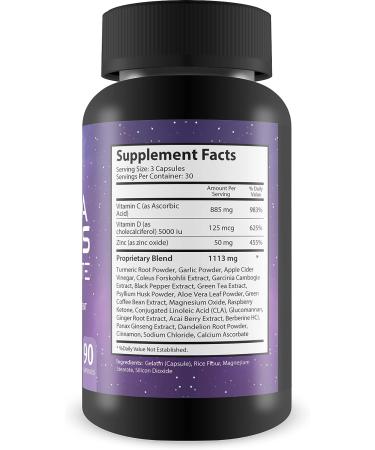 Ultra Sonus Complete Tinnitus Supplement - Natural Herbal Formula for Reduced Inflammation & Ear Ringing - 90 Capsules - Buy Online on GoSupps.com